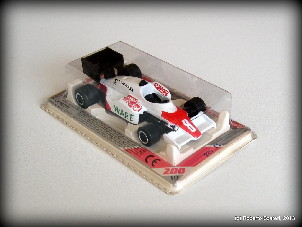 Majorette Mc Laren F1 Racing Car (n.289)